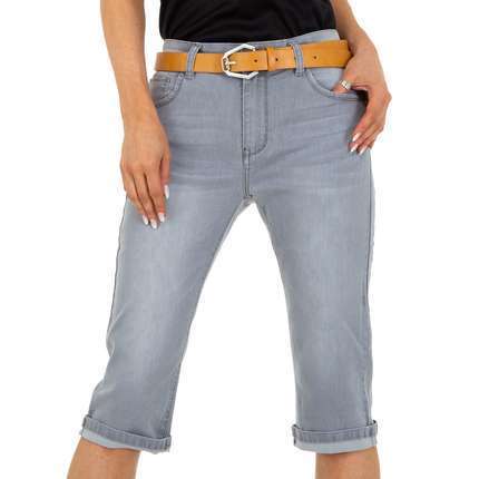 Damen Capri-Jeans von Miss Curry Gr. 33 - grey