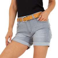 Damen Jeansshorts von M.Sara - grey