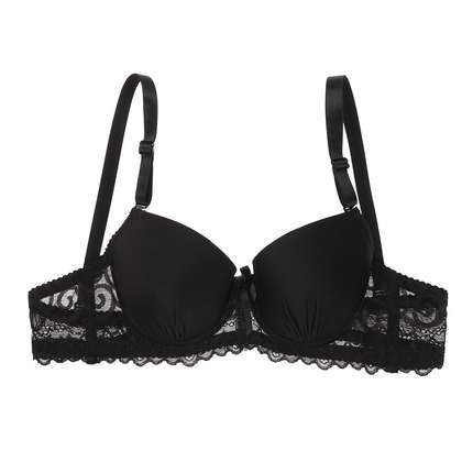 Damen Unterwsche black - 6 Stck