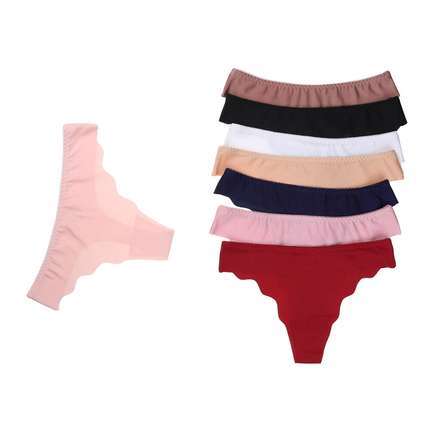 Damen Unterwäsche beige, black, blue, pink, red, rose, taupe, white - 24 Stück