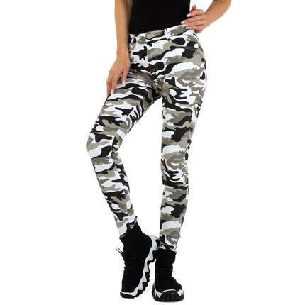 Damen Skinny Jeans von M.Sara Gr. 26 - camouflage