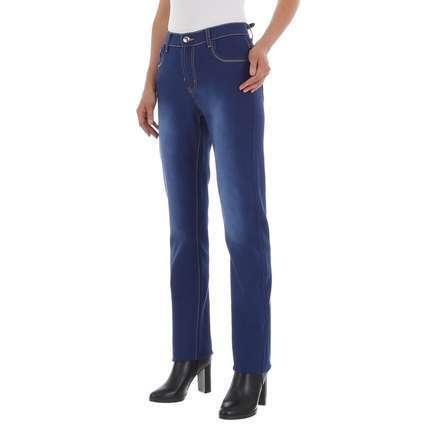 Damen Straight Leg Jeans von Miss Cherry - blue