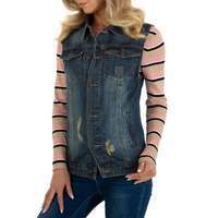 Damen Weste von ABC Denim - blue