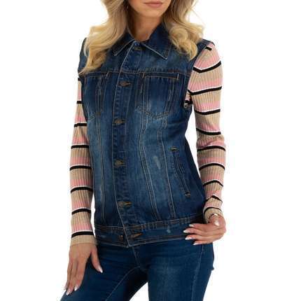 Damen Weste von ABC Denim - blue