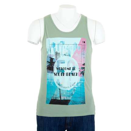 Herren T-shirt von Glo Story - green