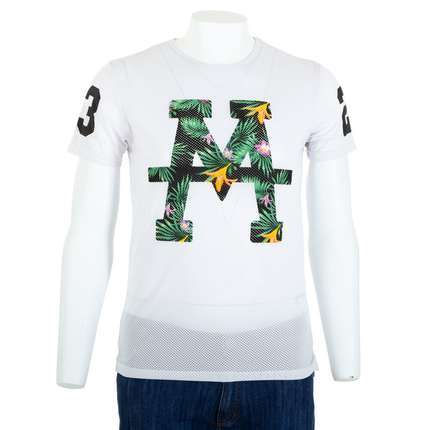 Herren T-shirt von Glo Story - white