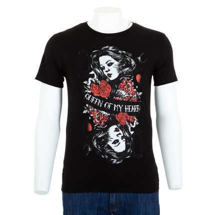 Herren T-shirt von Glo Story - black