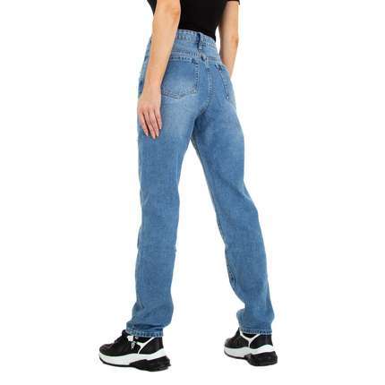 Damen High Waist Jeans von Colorful Premium Gr. L/40 - blue