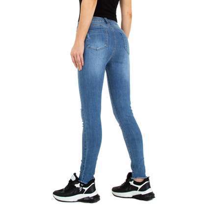 Damen Skinny Jeans von Colorful Premium - blue