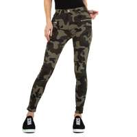 Damen Skinny Jeans von Daysie - armygreen