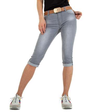 Damen Capri-Jeans von Miss-Curry - grey