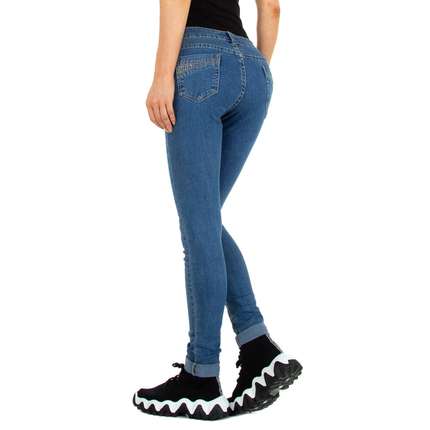 Damen Skinny Jeans von Miss Curry - blue