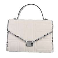 Damen Schultertasche - beigeblack