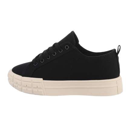 Damen Low-Sneakers - black Gr. 37
