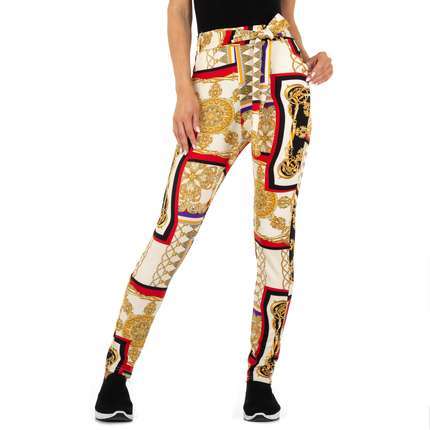 Damen Chinos von Holala Fashion - red