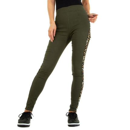 Damen Jeggings von Fashion Design - khaki