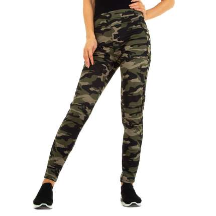 Damen Skinny-Hose von Holala - armygreen