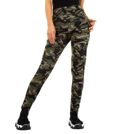 Damen Boyfriend-Hose von Holala - armygreen