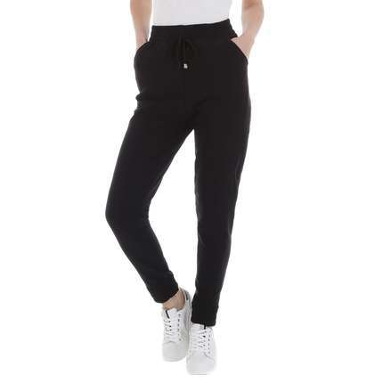 Damen Stoffhose von Chic Mode - black