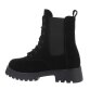 Damen Schnürstiefeletten - black