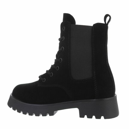 Damen Schnürstiefeletten - black Gr. 39