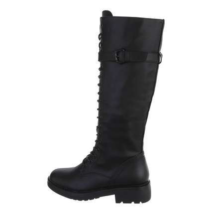 Damen Schnürstiefel - black