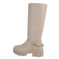 Damen Klassische Stiefel - beige