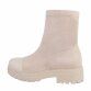 Damen Klassische Stiefeletten - beige Gr. 37