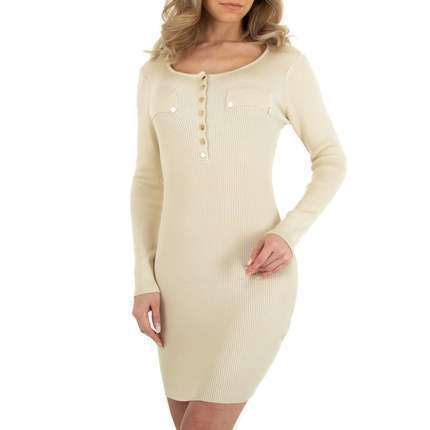 Damen Stretchkleid von EMMASH - cream