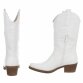 Damen Western- & Bikerboots - white - 12 Paar