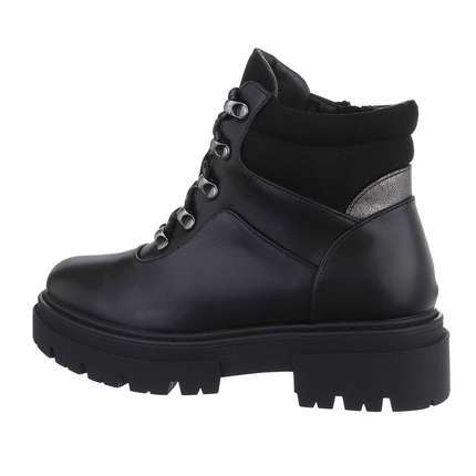 Damen Schnrstiefeletten - black