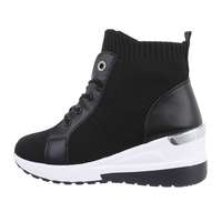 Damen Keilstiefeletten - black