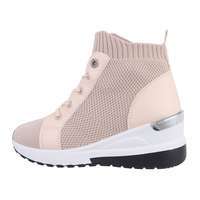 Damen Keilstiefeletten - pink