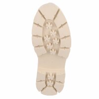 Damen Overknee-Stiefel - beige