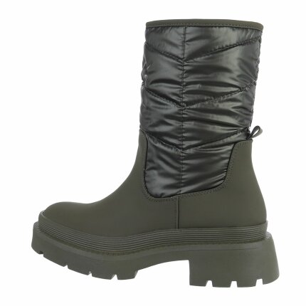 Damen Klassische Stiefeletten - green Gr. 37