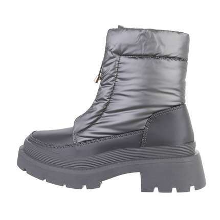 Damen Klassische Stiefeletten - silver Gr. 37