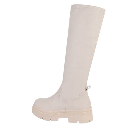 Damen Klassische Stiefel - beige