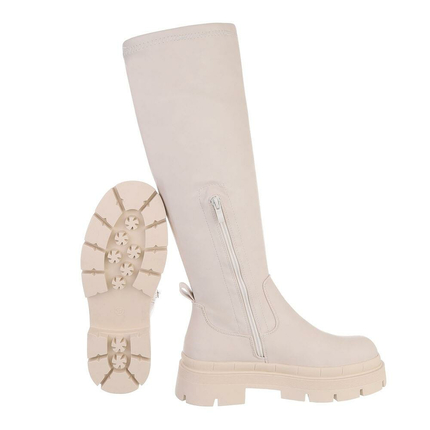 Damen Klassische Stiefel - beige