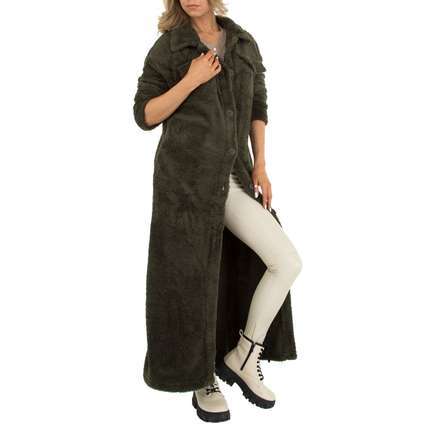 Damen leichter Mantel  von Emma Ashley - armygreen