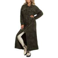 Damen leichter Mantel  von Emma Ashley - armygreen