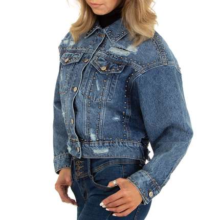 Damen Jeansjacke von Laulia - blue