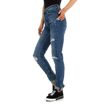 Damen High Waist Jeans von  - blue