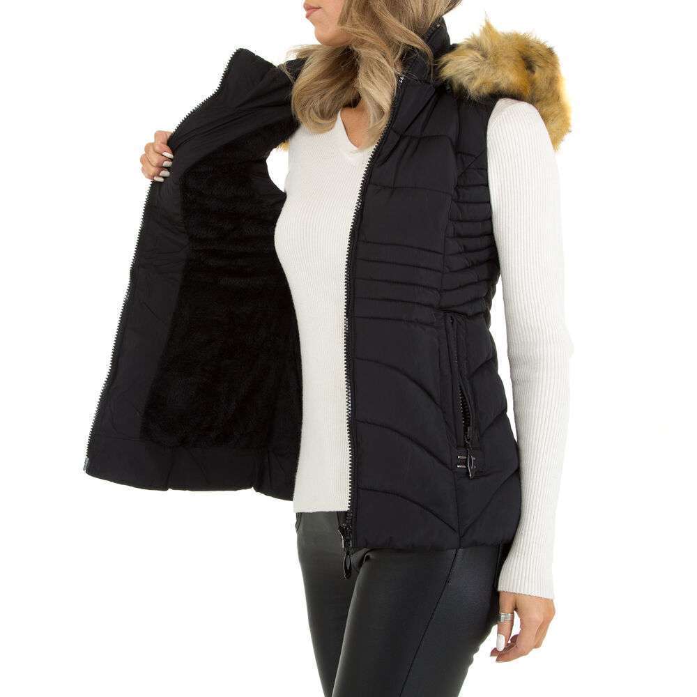 Jachetă de toamnă - primăvară pentru damă Weste marca Egret Style - negru - image 5