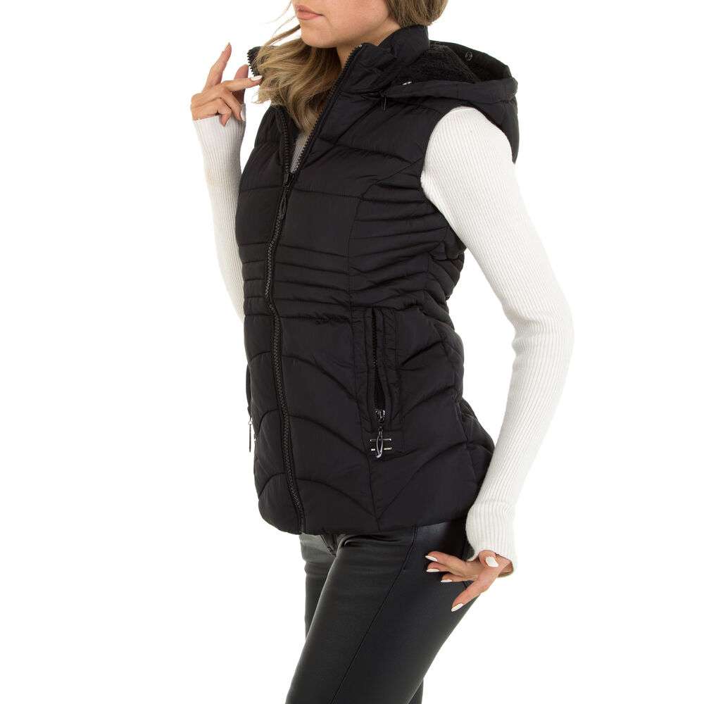 Jachetă de toamnă - primăvară pentru damă Weste marca Egret Style - negru - image 6