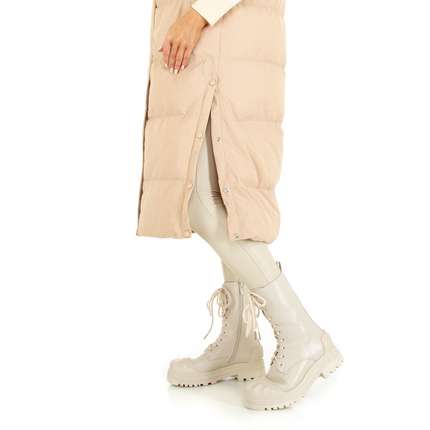 Damen Winterjacke von ICY - beige