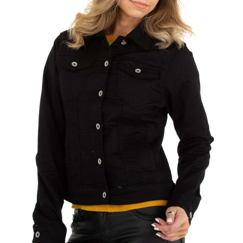 Jachete din denim marca M.Sara - negru