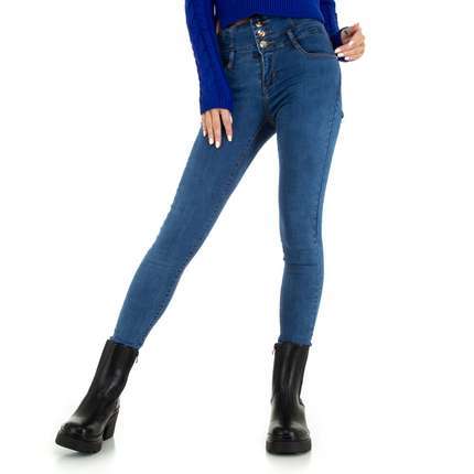 Damen High Waist Jeans von M.Sara - blue