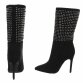Damen High-Heel Stiefeletten - black