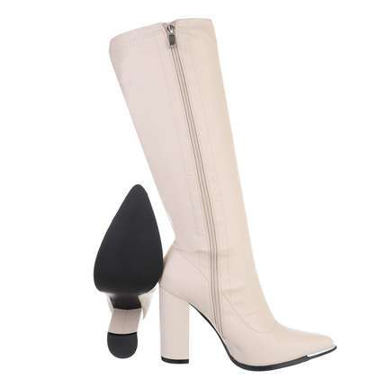 Damen Klassische Stiefel - beige