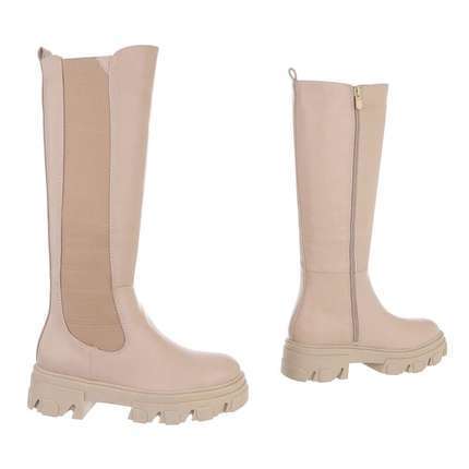 Damen Klassische Stiefel - cream Gr. 39